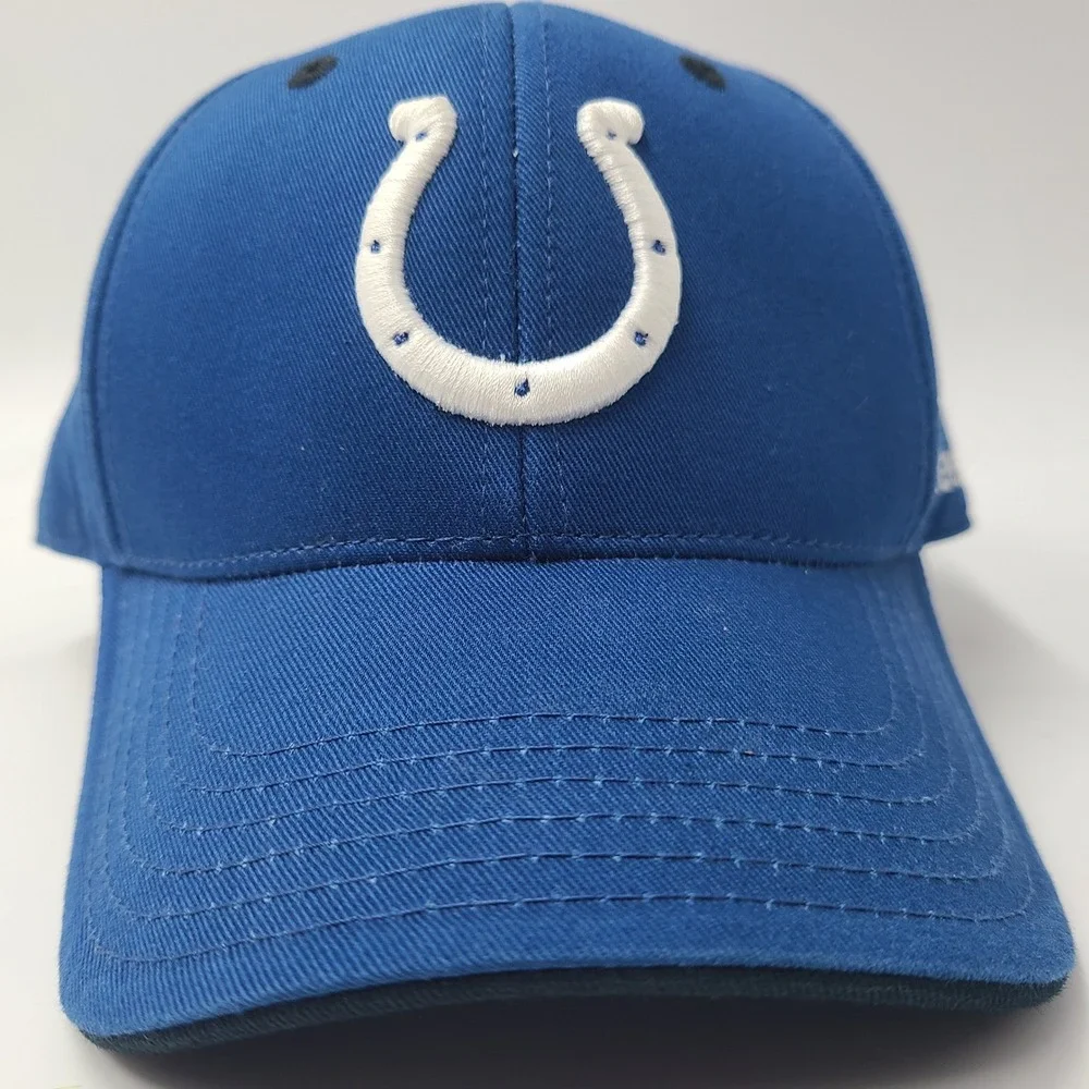 Youth Indianapolis Colts Hat Adjustable Reebok Blue White NFL Football Logo Boys